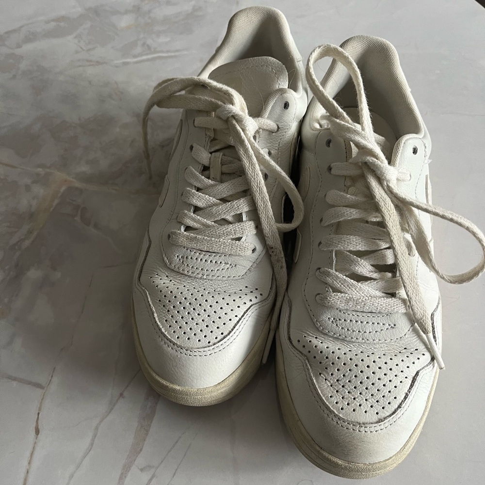 Veja White Leather  Sneakers